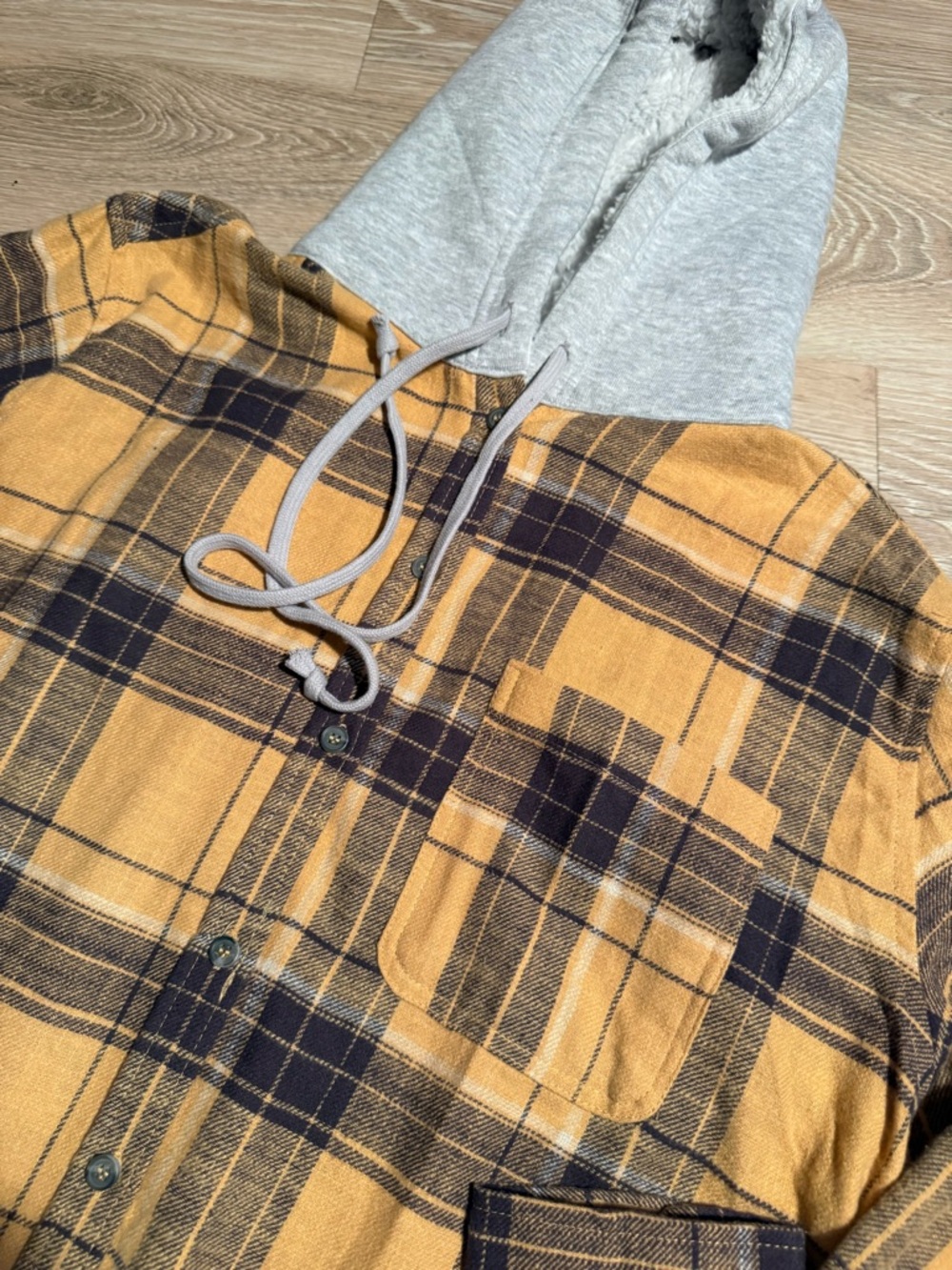 NWOT Love Tree Flannel Jacket - Picture 4 of 6